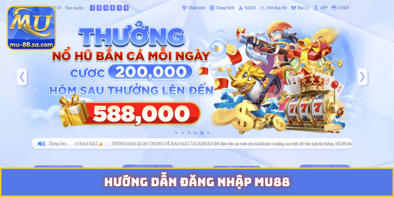 Đăng nhập MU88